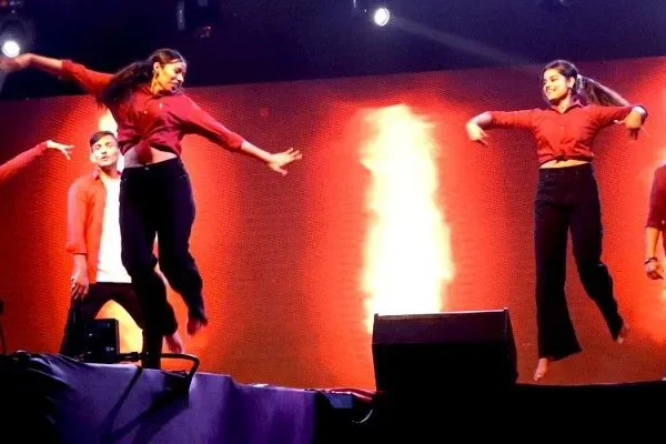 Stage on fire, spirits on higher